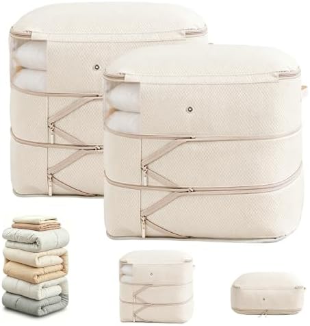 Comforter Storage Bag, Large Capacity Blanket Storage Bags 3-Layer Ultra Space by Unknown