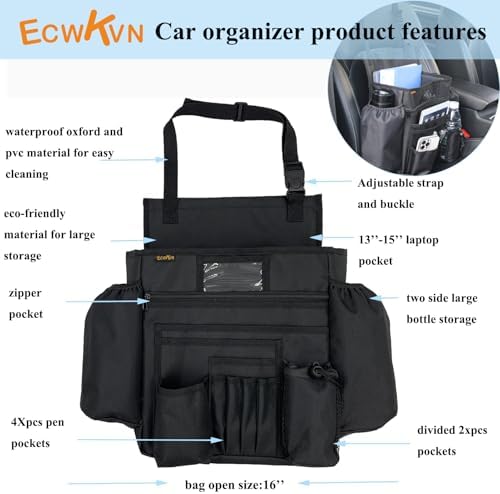 ECWKVN Car Front Seat Organizer - Image 2