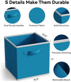 MAX Houser 6 Pack Foldable Fabric Storage Bins - Image 3