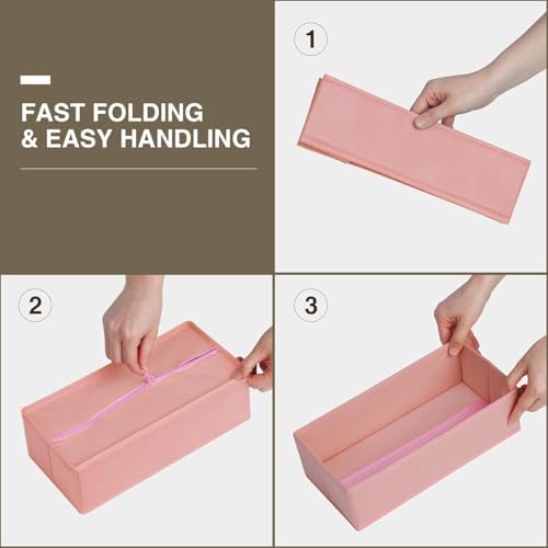 DIMJ Drawer Organiser System, Drawer Organiser, Foldable Storage Box, Drawer - Image 7