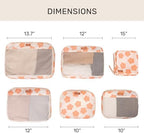 Jadyn Packing Cubes for Travel, 6-Piece Large Packing Cube Organizer Set for - Image 2