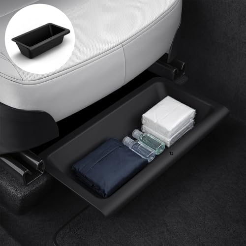 Spigen Under Seat Storage Box for Tesla Model Y Juniper by Spigen