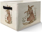Vintage Bunny Storage Bins Basket, Toybox by Likjadjustfollowme