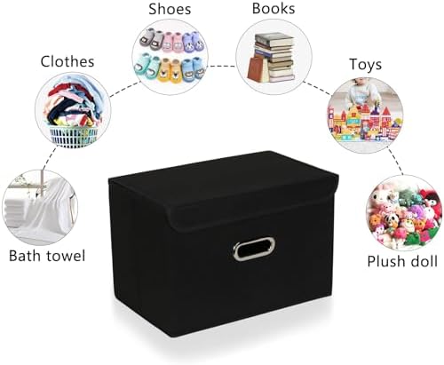 8-Pack Large Collapsible Storage Bins - Image 3