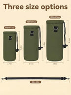 AUPET Water Bottle Bag Carrier, 24oz/32oz Insulated Neoprene bottle Sling - Image 4
