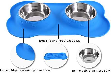 Hubulk Pet Dog Bowls 2 Stainless Steel Dog Bowl - Image 3