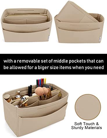LEXSION Felt Insert Bag Organizer Bag In Bag - Image 4
