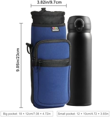 Nuovoware Water Bottle Carrier Bag, 40oz Neoprene Bottle Pouch Holder - Image 4