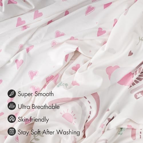 Baby Bassinet Sheets 2 Pack, Fits Rectangle Round Oval Hourglass Mattress - Image 5