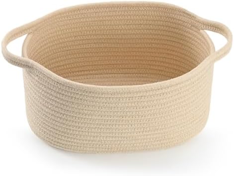 Happyiren Cute Woven Gift Basket – Beige Empty Gift Basket by Unknown