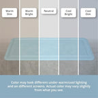 ITSOFT Memory Foam Bath Mat 59x23, Non Slip, Machine Washable, Quick Dry & - Image 4