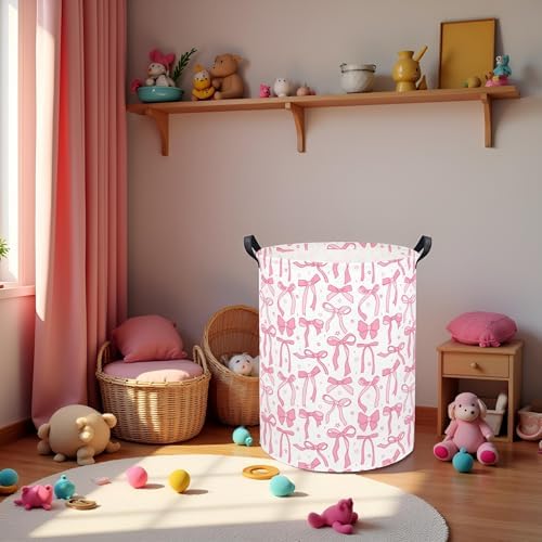 Baby Laundry Basket Kids Hamper Toy Storage Bin - Image 5