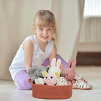XUANGUO Medium Woven Cotton Rope Storage Basket - Image 4