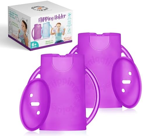 Flipping Holder Squeeze Proof Food Pouch Holder by FlippingHolder