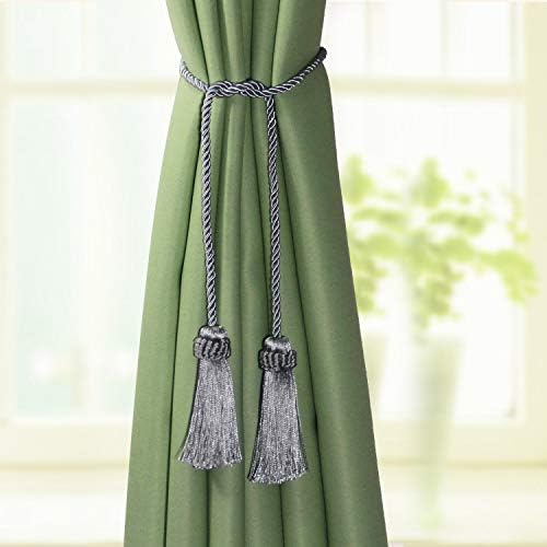 Curtain Tiebacks Handmade Curtain Holdbacks Rope - Image 5