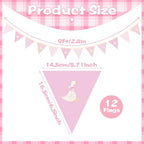 Hahafelt Goose Fabric Banner 1st Birthday Decor - Image 2