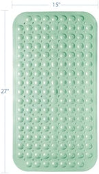 AmazerBath Bath Tub Mat, Medium Size 27.6 x 15 Inches Non-Slip Shower Mats - Image 7