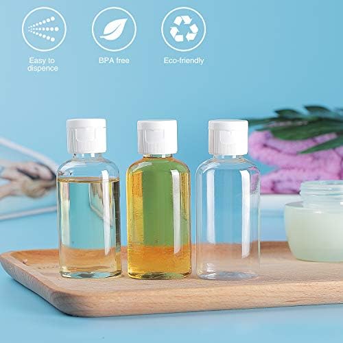 MMonDod 25 Pack 1.7oz/50ml Plastic Empty Bottles - Image 5