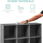 Best Choice Products 9-Cube Storage Organizer, 11in Shelf Opening, Display Shelf - Image 6