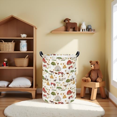 Baby Laundry Hamper kids laundry Basket Waterproof Storage Bin - Image 4