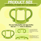 TonGass Baby Bottle Handles for Dr Brown Narrow Baby Bottles - Image 2