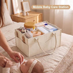 3 Tier Baby Diaper Caddy Cart - Image 3