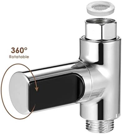 LED Display Water Shower Thermometer Self-Generating Electricity Temperature - Image 6