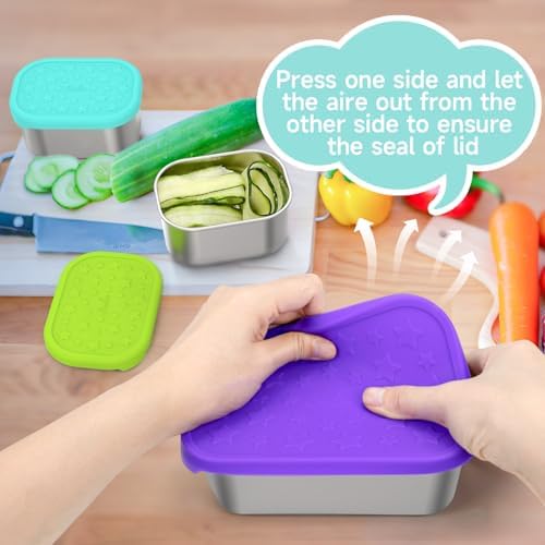 SOPHICO 8 & 24 oz Lunch Boxs for Kids, Food Containers - Image 5