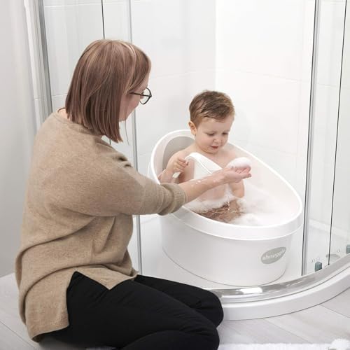Toddler Bath Tub | Larger Bath for Bigger Kids at Bathtime | Includes Warm and - Image 5