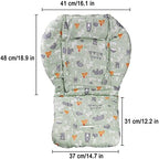 High Chair Cushion, High Chair Cover Pad - Image 7