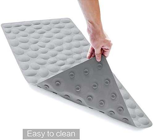 Non-Slip Bathtub Mat OTHWAY Soft Rubber Bathroom Bathmat - Image 4