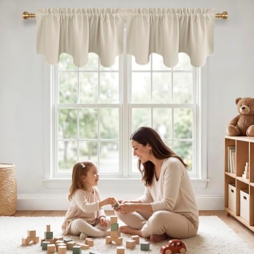 NICETOWN Valances for Bedroom by NICETOWN