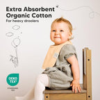 KeaBabies 8-Pack Organic Baby Bibs - Image 5