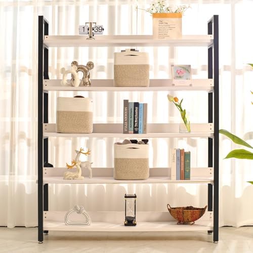 ICERZCZ 13 Inch Cube Closet Storage Bins, Woven Cotton Rope Organizer Baskets - Image 4