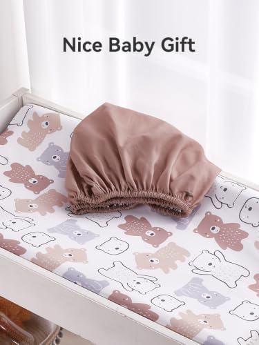TILLYOU Changing Pad Cover Set in Soft Jersey Material - Image 5
