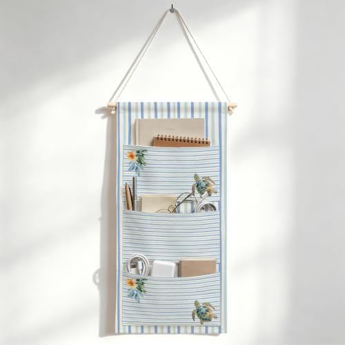 IAXIC Canvas Wall Hanging Organizer by IAXIC