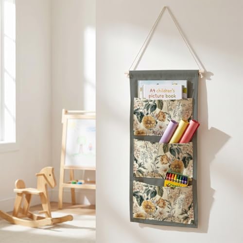 IAXIC Canvas Wall Hanging Organizer - Image 4