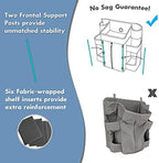 Premium Nursery Organizer | Hanging Diaper Caddy - Image 5
