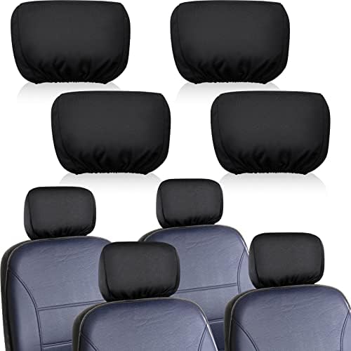 Tallew 4 Pcs Universal Car Headrest Cover by Tallew