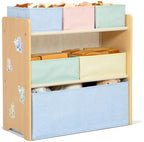 Delta Children - GapKids 6 Bin Toy Organizer - Greenguard Gold Certified - Image 3