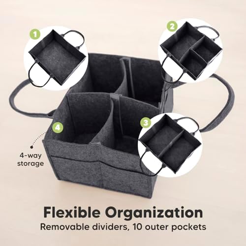 KeaBabies Baby Diaper Caddy Organizer - Image 4