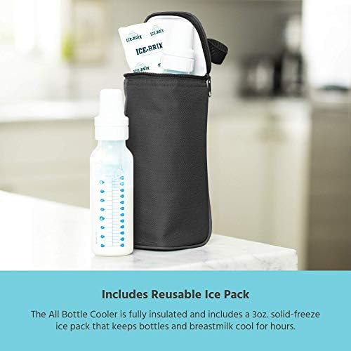 J.L. Childress Baby Bottle Bag, Breastmilk Cooler, Fits 1-2 Bottles - Image 3