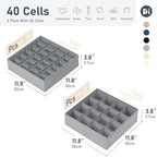 Joyoldelf Sock Organizer Drawer Organizer - Image 2