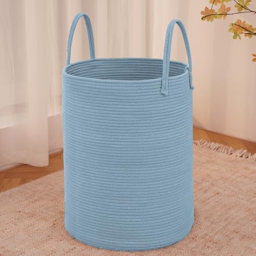 JMvicyroam 60L Cotton Rope Laundry Basket Hamper by JMvicyroam