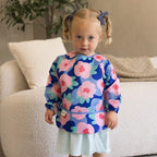 Tiny Twinkle Mess Proof Baby Bib, Cute Full Sleeve Bib Outfit, Waterproof Bibs - Image 3