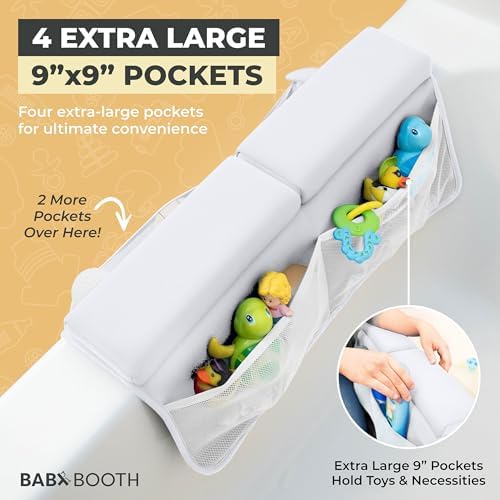 Bath Kneeler and Elbow Rest Pad, Extra Thick Baby Bath Kneeling Pad and Elbow - Image 3