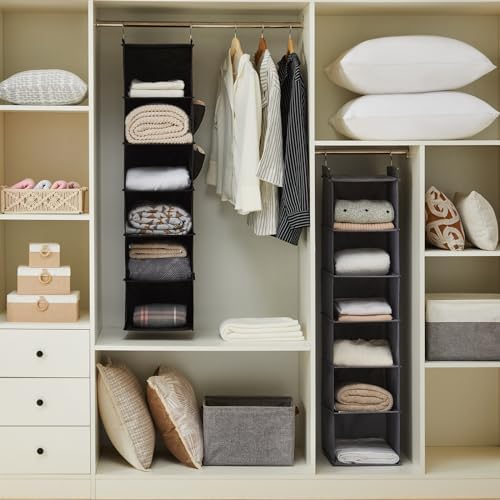 YOUDENOVA Hanging Closet Organizer and Storage, 2 Packs - Image 2