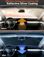 EcoNour Windshield Sun Shade Compatible - Image 5