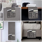 Remote Control Holders for Armchairs, Couch Caddy, Featuring Non-Slip Bases - Image 4