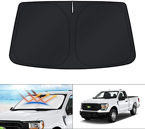 KUST Windshield Sun Shade for 2015-2025 2026 Ford F150 F250 F350 Accessories by KUST
